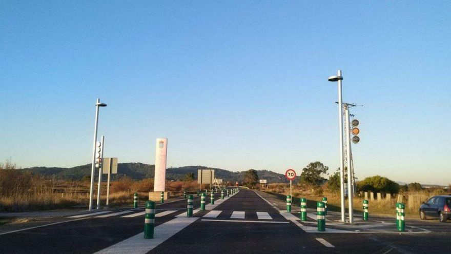 Semáforo de As Salinas. | FdV