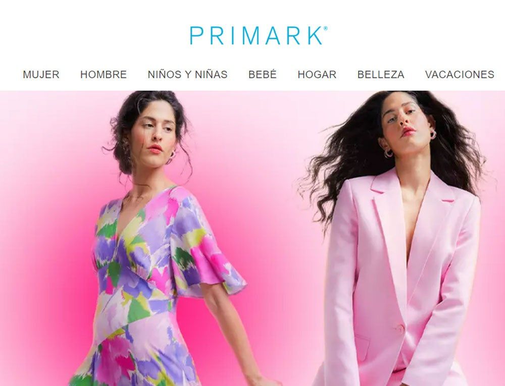 La nueva web de Primark evita que te quedes compuesta y sin vestido - Cuore