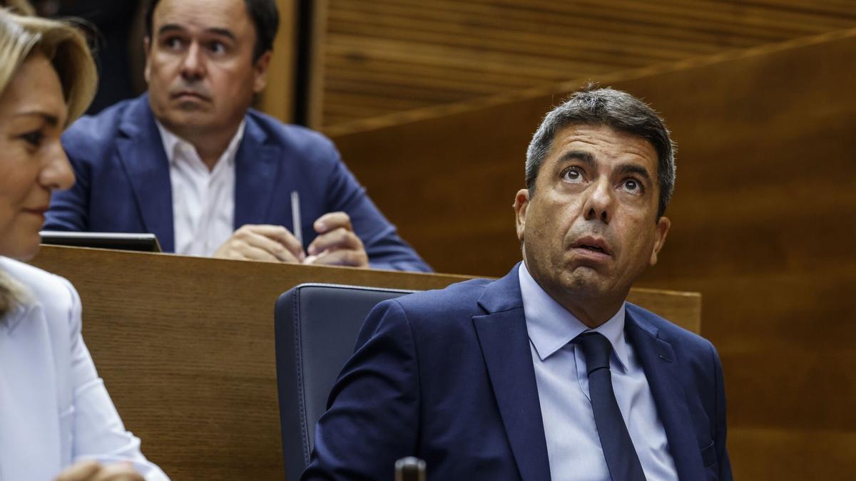 El presidente de la Generalitat Valenciana, Carlos Mazón.