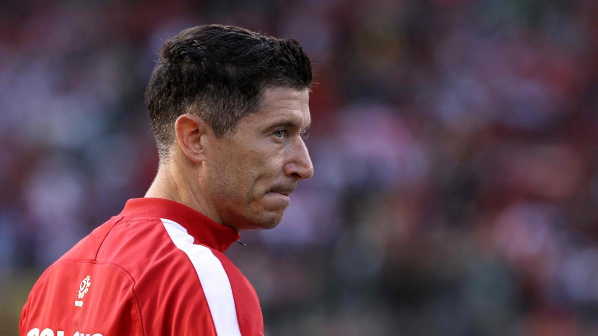 Lewandowski anotó el segundo tanto del Bayern ante el Dortmund