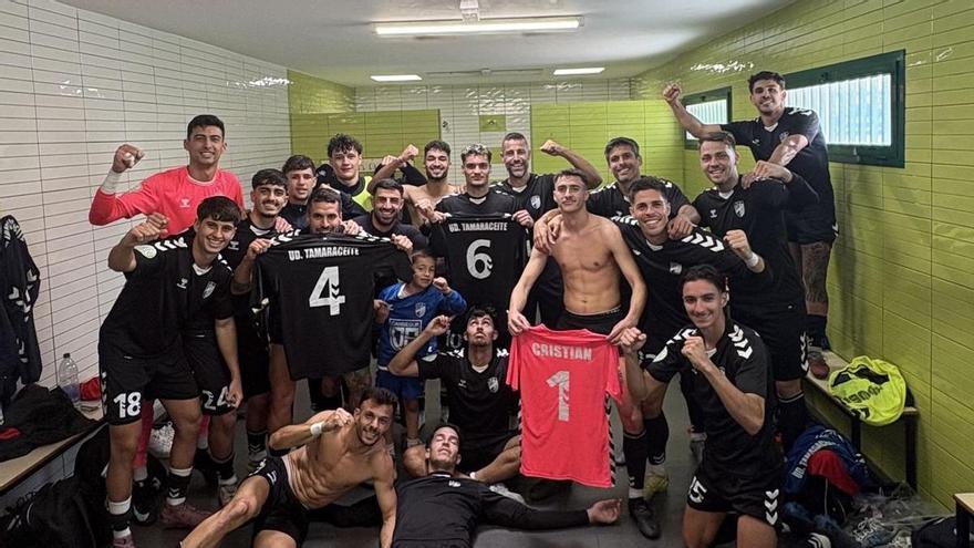 El San Bartolomé cae ante el Tamaraceite pese a su dominio y las dificultades por el viento en el juego