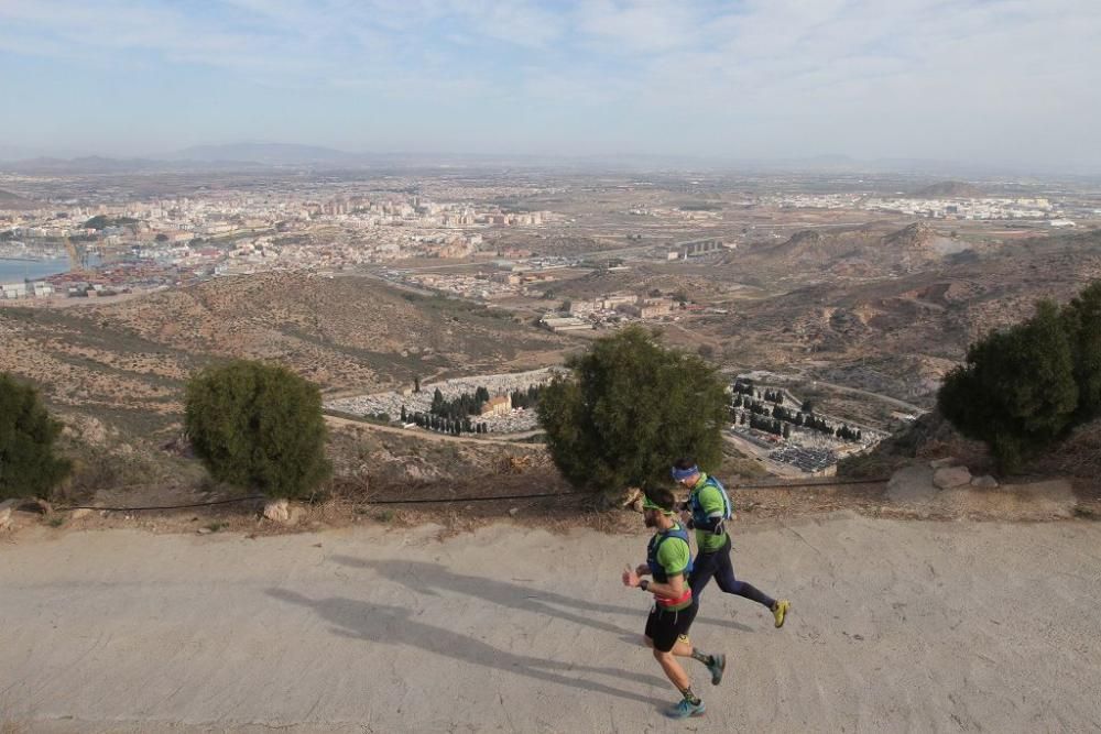 Ruta de las Fortalezas 2018 subida del Monte del Calvario