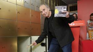 Serrat diposita  el seu llegat a l’Institut Cervantes