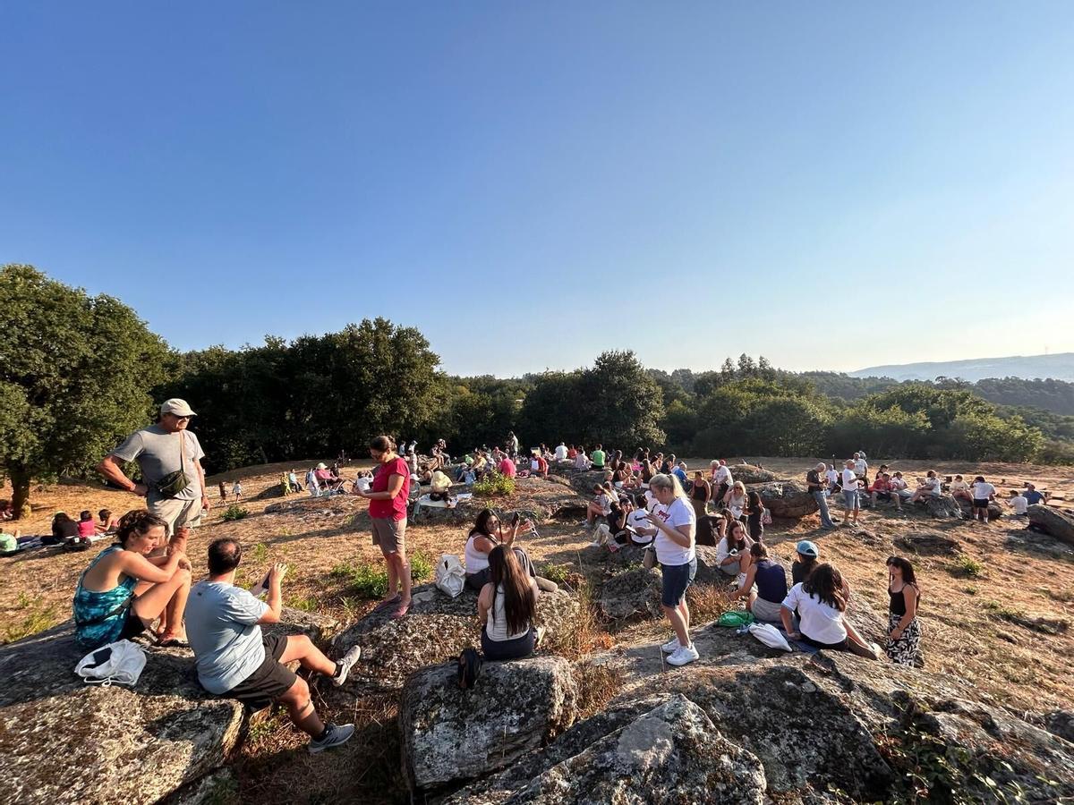 El eclipse desde la comarca del Deza, en imágenes El eclipse desde la comarca del Deza, en imágenes