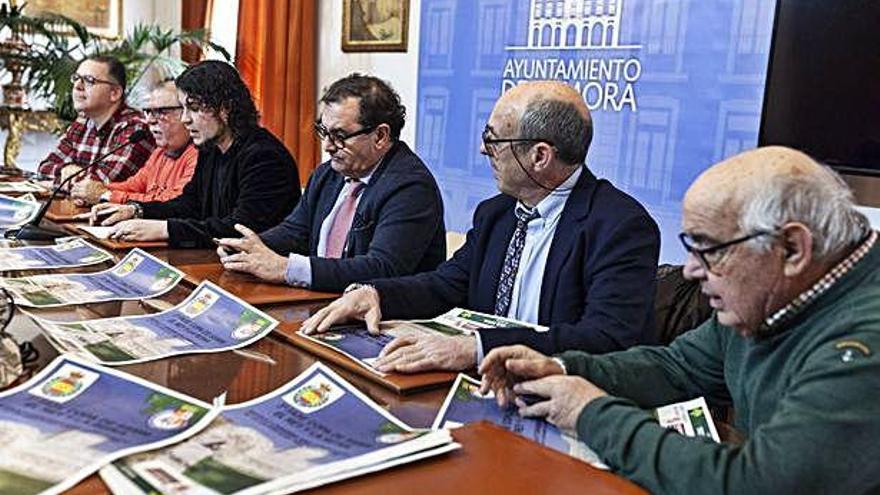 Presentación del evento deportivo, ayer en el Ayuntamiento.