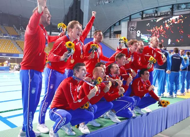 Serbia derrota a Grecia en la final masculina de waterpolo y revalida el oro