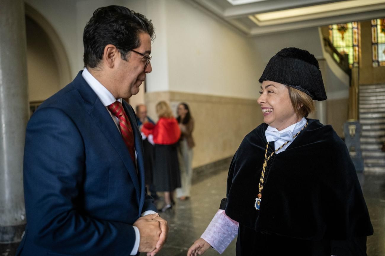 Acto de apertura del curso 2022/23 en la Universidad de La Laguna