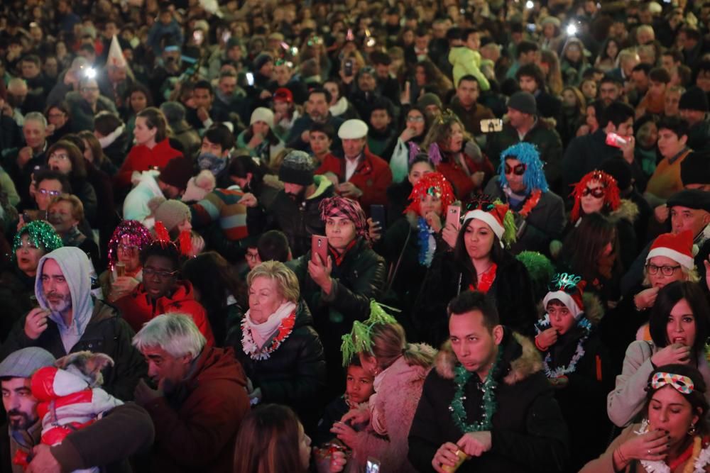 Nochevieja 2019 en Gijón