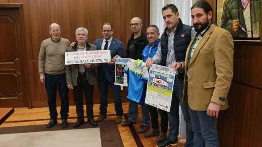 Acto de la presentación del torneo de ciclocross. // Iñaki Osorio