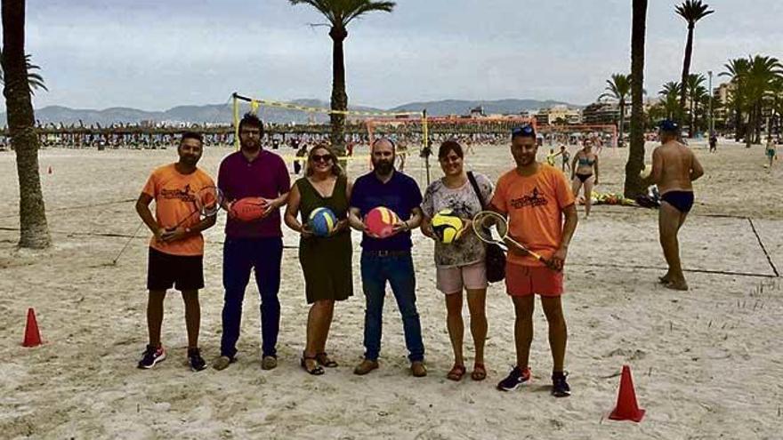 Ampliado el ´Beach Sport´ de s´Arenal