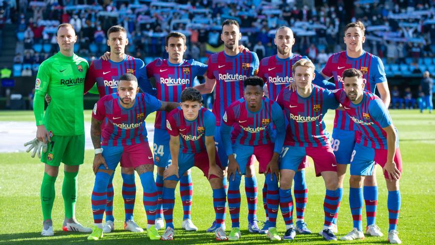 El 1x1 del Barça ante el Celta