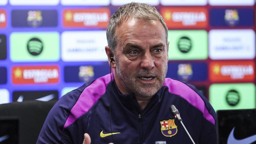 Flick, antes de medirse al Getafe: 