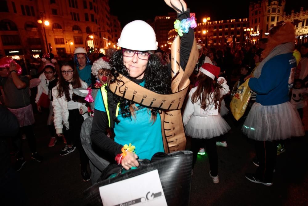 Participantes en la San Silvestre de Valencia