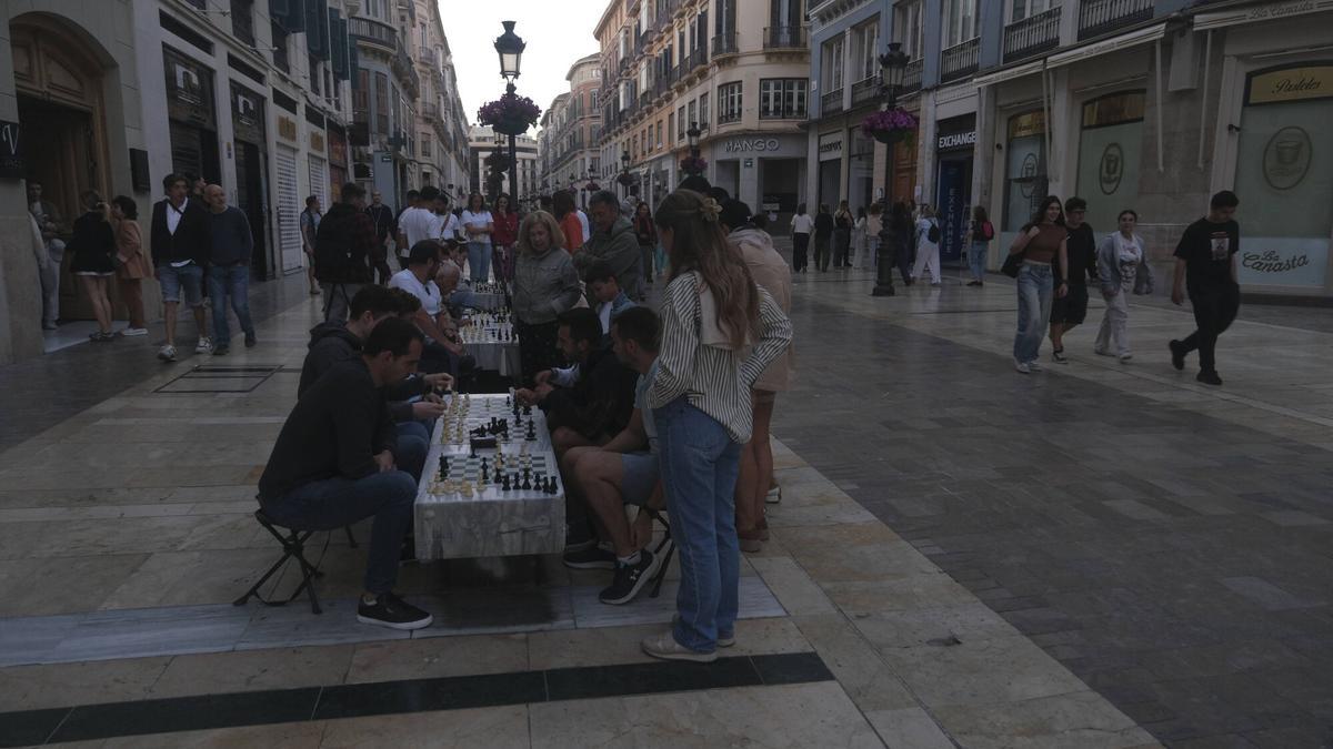 Málaga, a oscuras por el apagón eléctico