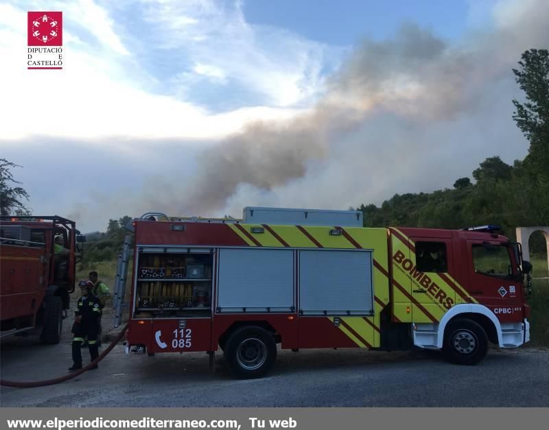 Incendio en Sant Mateu