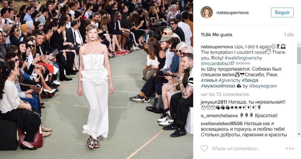 Natalia Vodianova para Givenchy