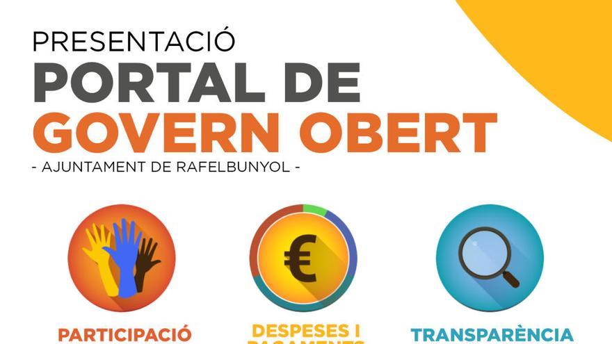 Rafelbunyol estrena portal de gobierno abierto