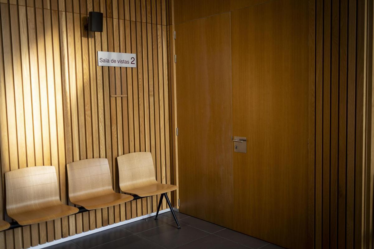 Imagen de recurso de una de las salas de vistas de la Audiencia Provincial de Zaragoza.