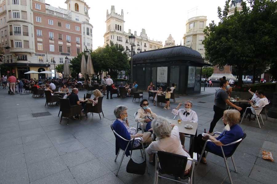 Córdoba vuelve a sus terrazas