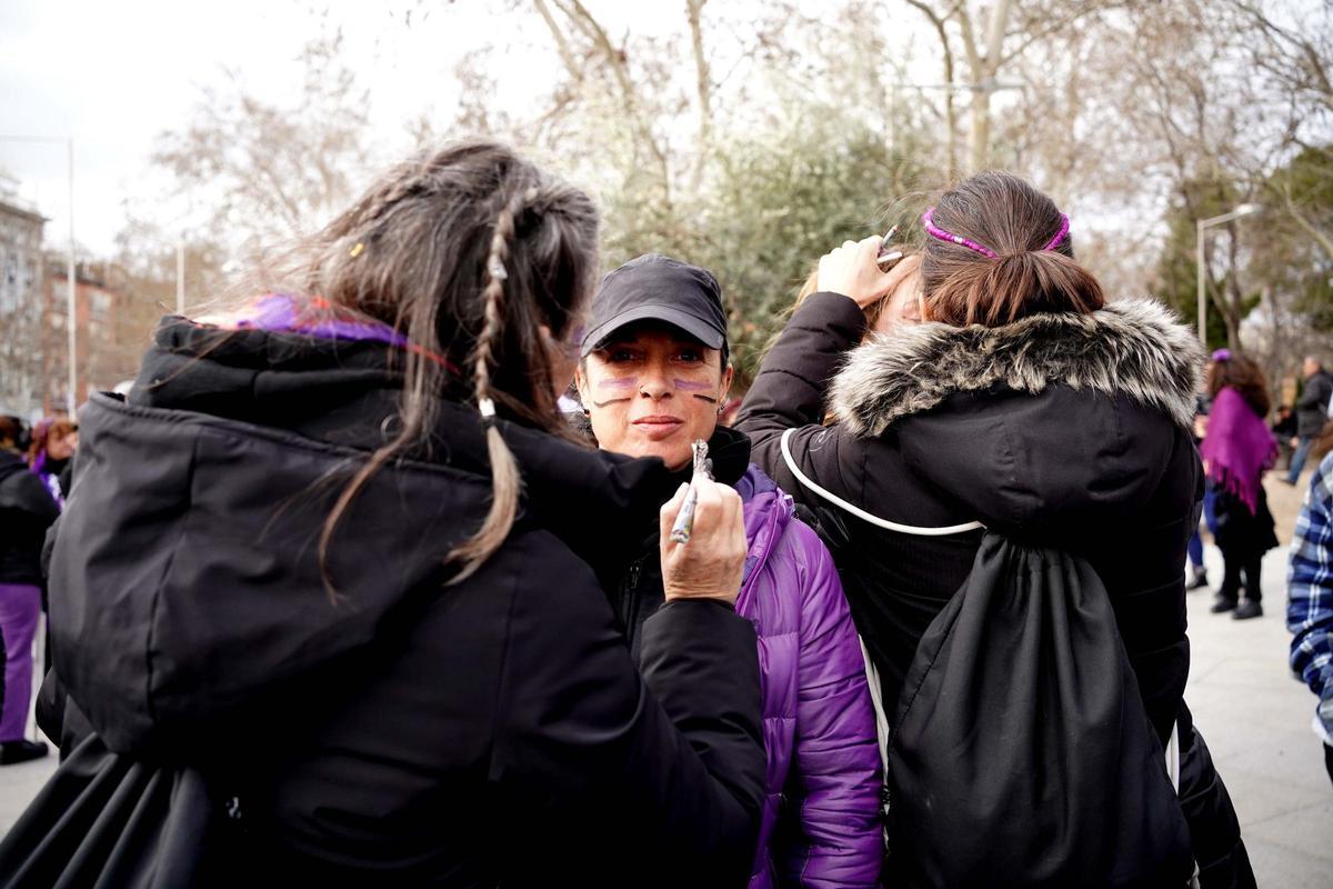 Madrid se moviliza el 8M, día internacional de la mujer