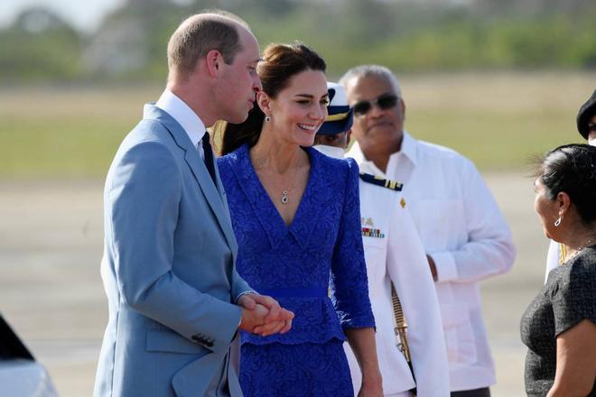 Kate Middleton y el príncipe Guillermo en Belice