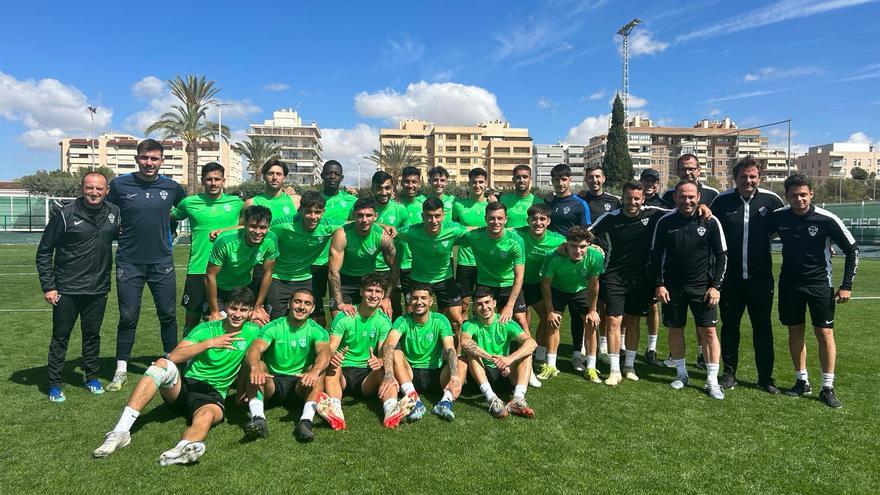 El filial del Elche puede certificar este fin de semana su ascenso a Segunda RFEF