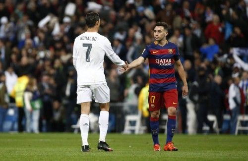 Imágenes del partido entre Real Madrid y Barcelona