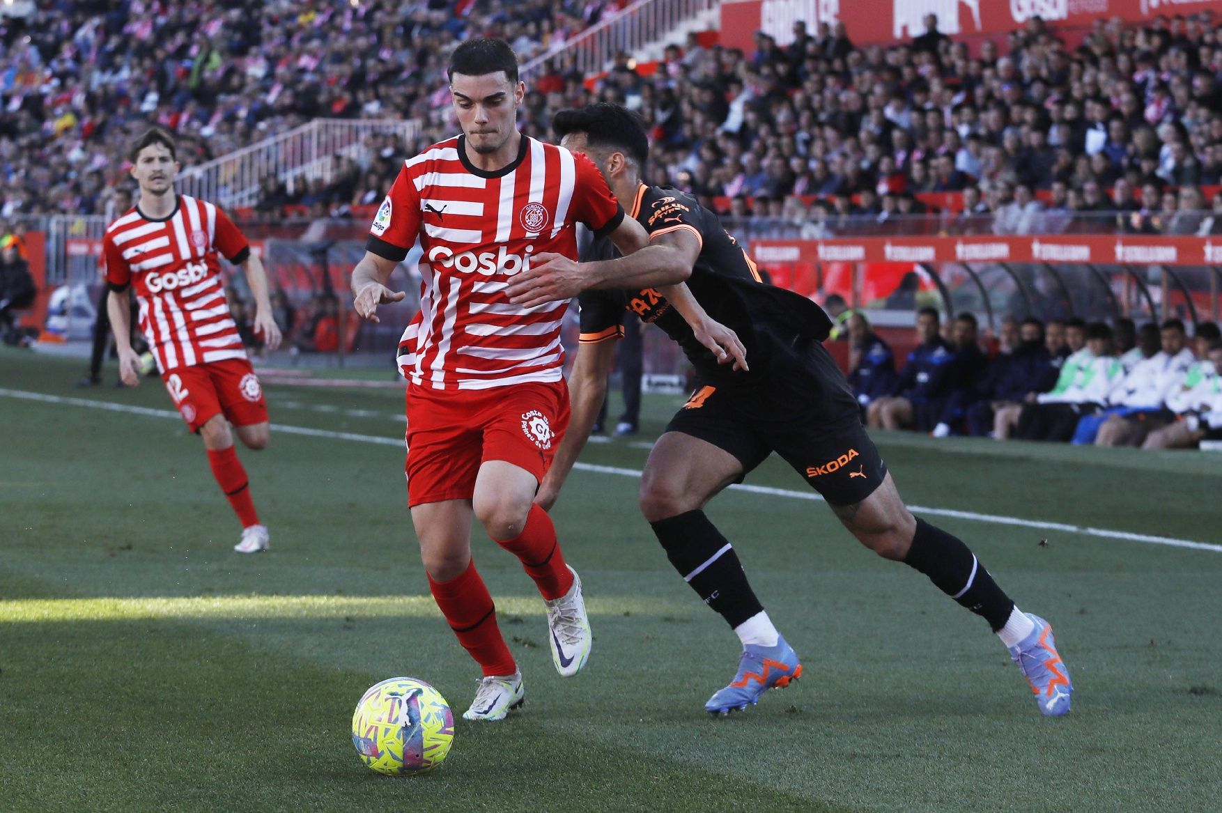 Totes les imatges del partit del Girona contra el València