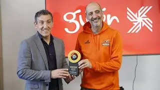 La Federación Española de patinaje premia a Gijón por la organización del Campeonato de España alevín