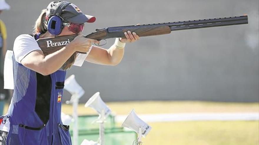 Fátima Gálvez, plata en la cita de Mollet