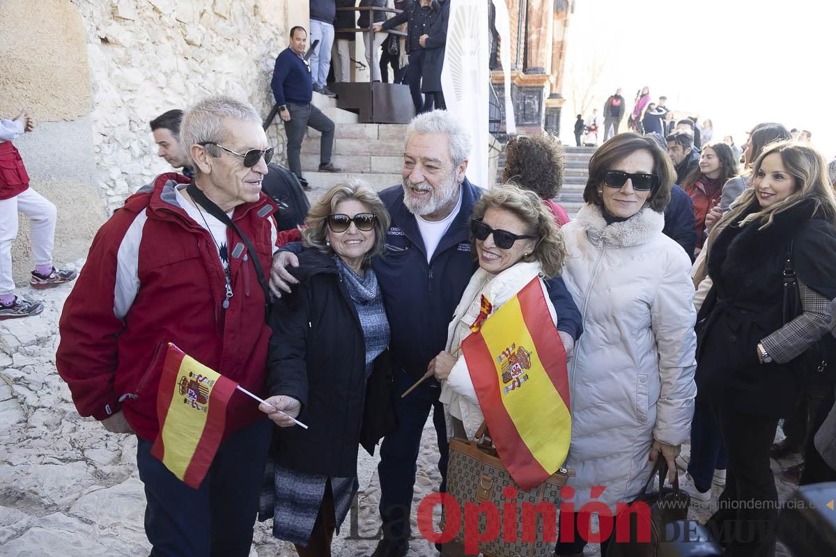 Así ha sido la visita de Isabel Díaz Ayuso a Caravaca de la Cruz