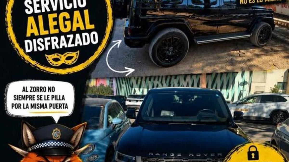Unode los vehículos de alta gama denunciados.