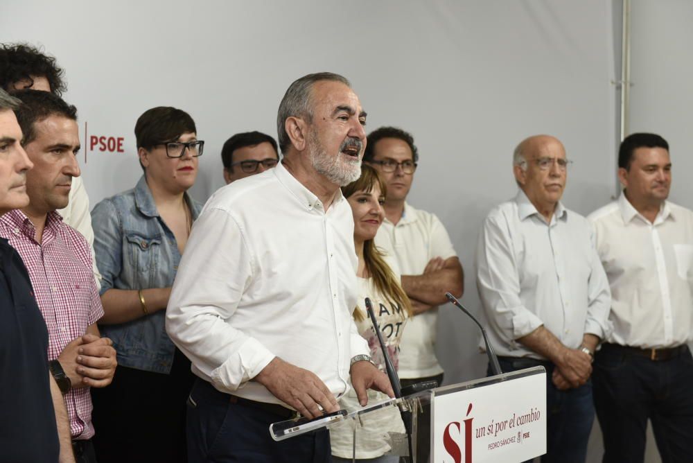 Noche electoral en el PSOE