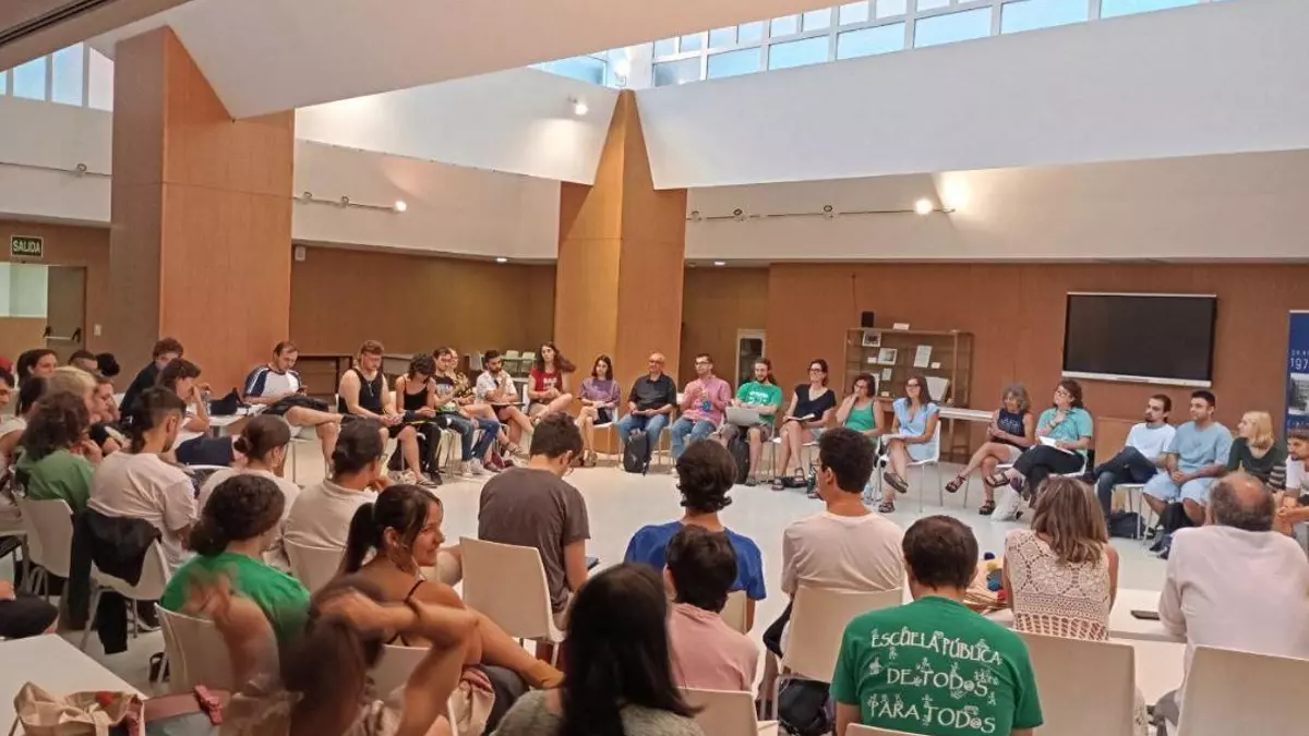 La red docente 'UCM por la Pública' activa protestas ante la nueva legislación universitaria madrileña: "Nos encerraremos nuevamente por las públicas"