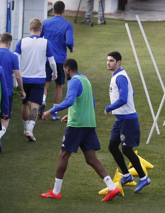 El Valencia CF prepara el partido de Copa del Rey