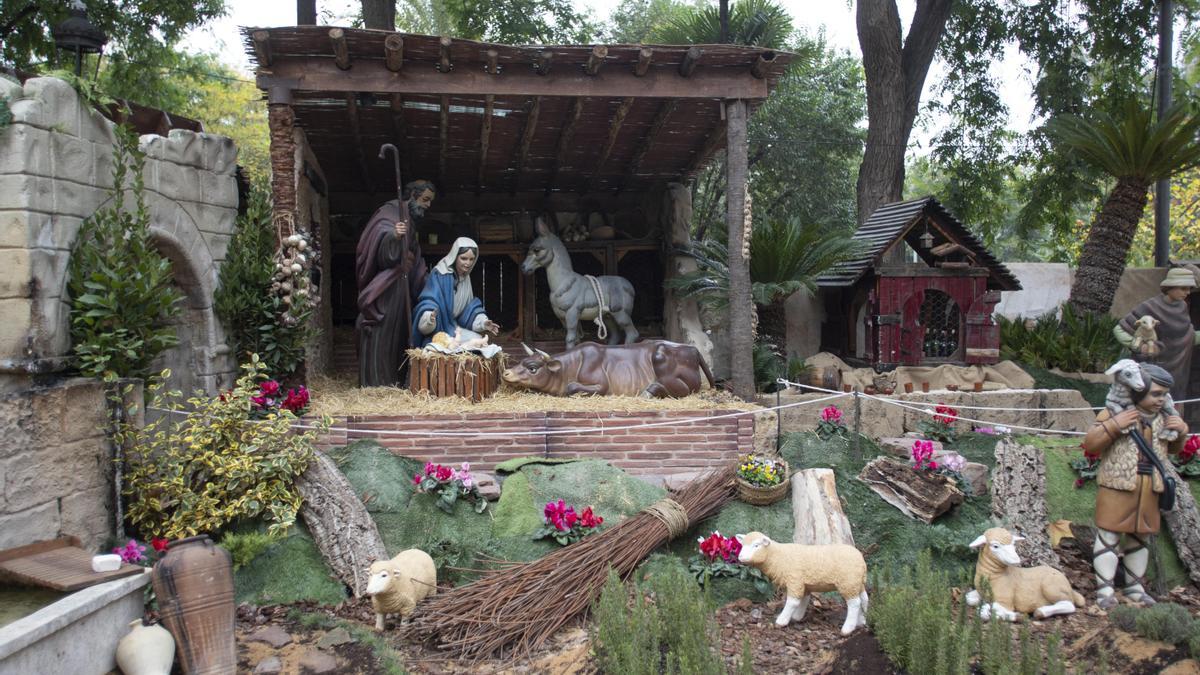 La singularidad del Belén Monumental de Xàtiva radica también en que en su composición está muy presente la sostenibilidad.