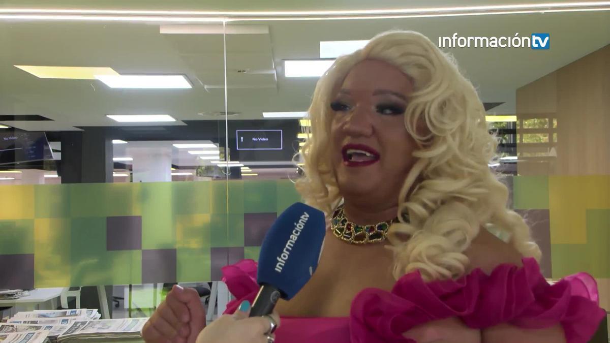 La referente drag Tina Paparelli se prepara para el Orgullo 2025
