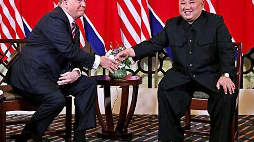 Trump i Kim Jong-un es van reunir en un hotel de Hanoi.