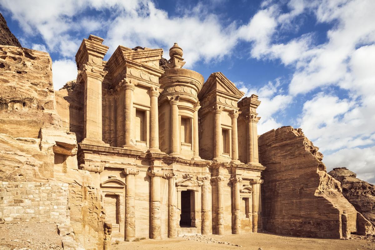 Monasterio Ad Deir, en Petra.