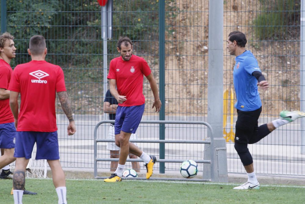 Entrenament del Girona FC