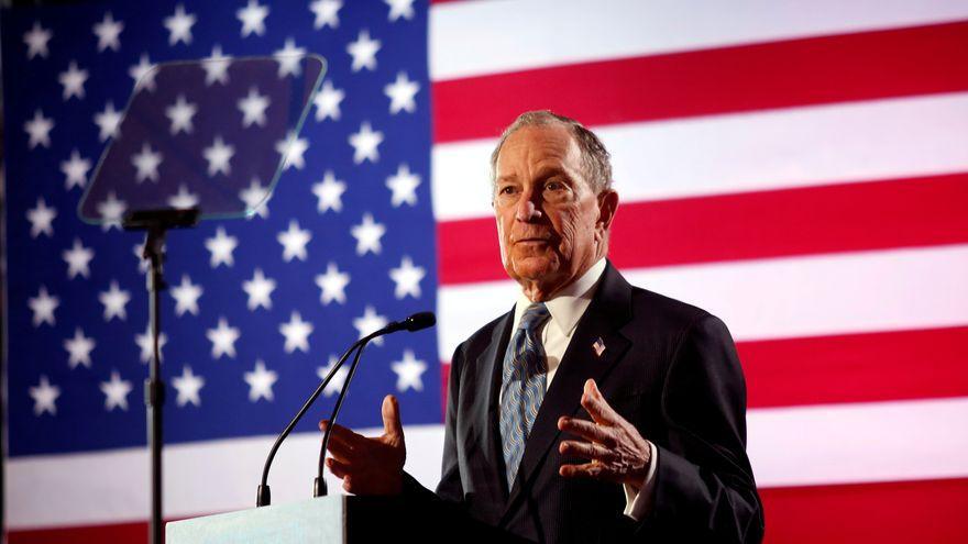 El magnate Michael Bloomberg, exalcalde de Nueva York y candidato a las últimas primarias presidenciales demócratas, el 19 de febrero de 2020.