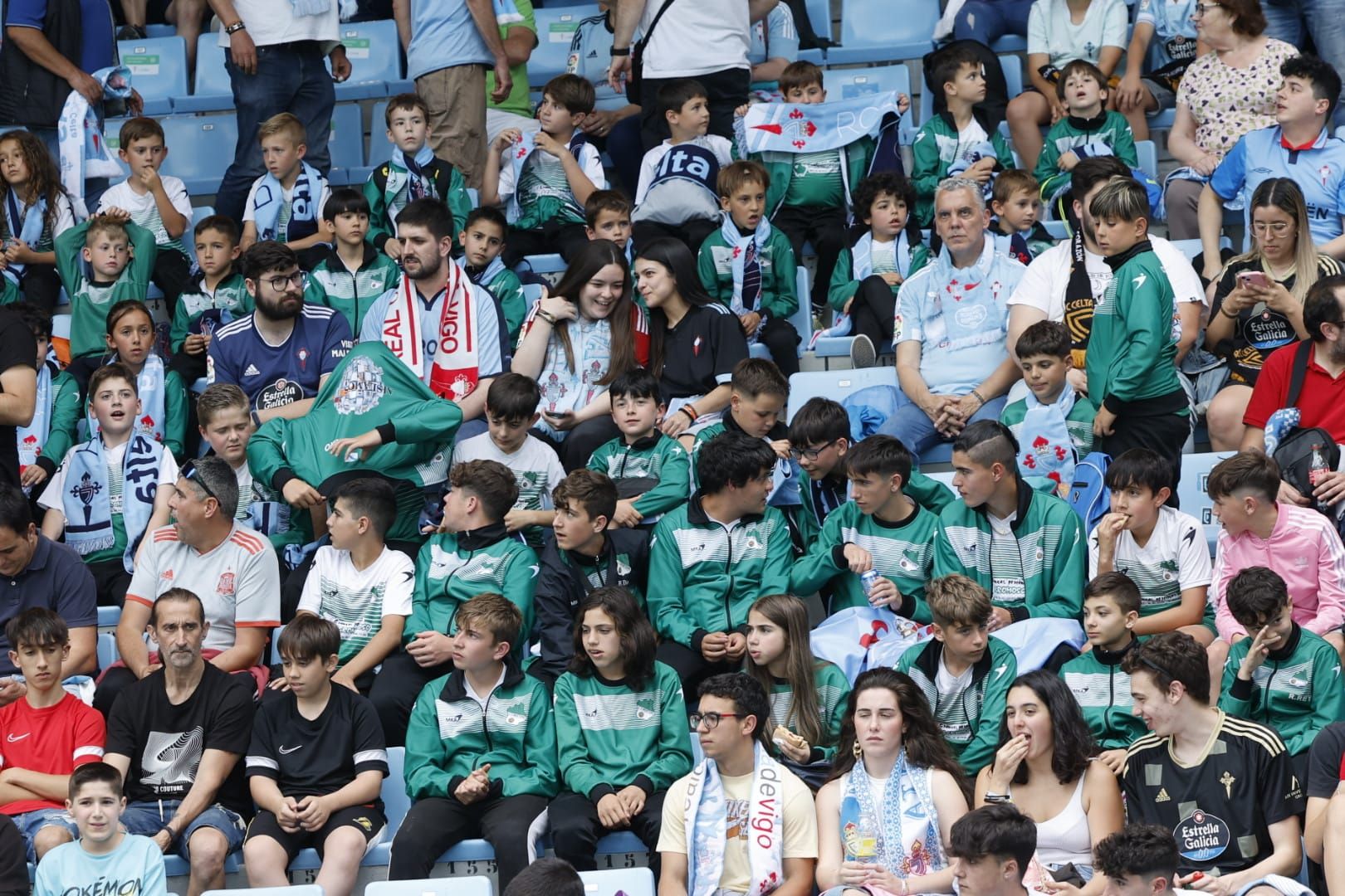 El Celta-Girona, en imágenes