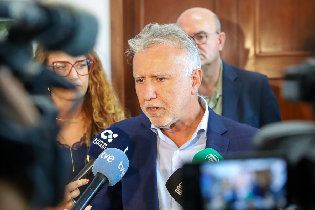 El ministro de Política Territorial y Memoria Democrática, Ángel Víctor Torres , en una foto de archivo.