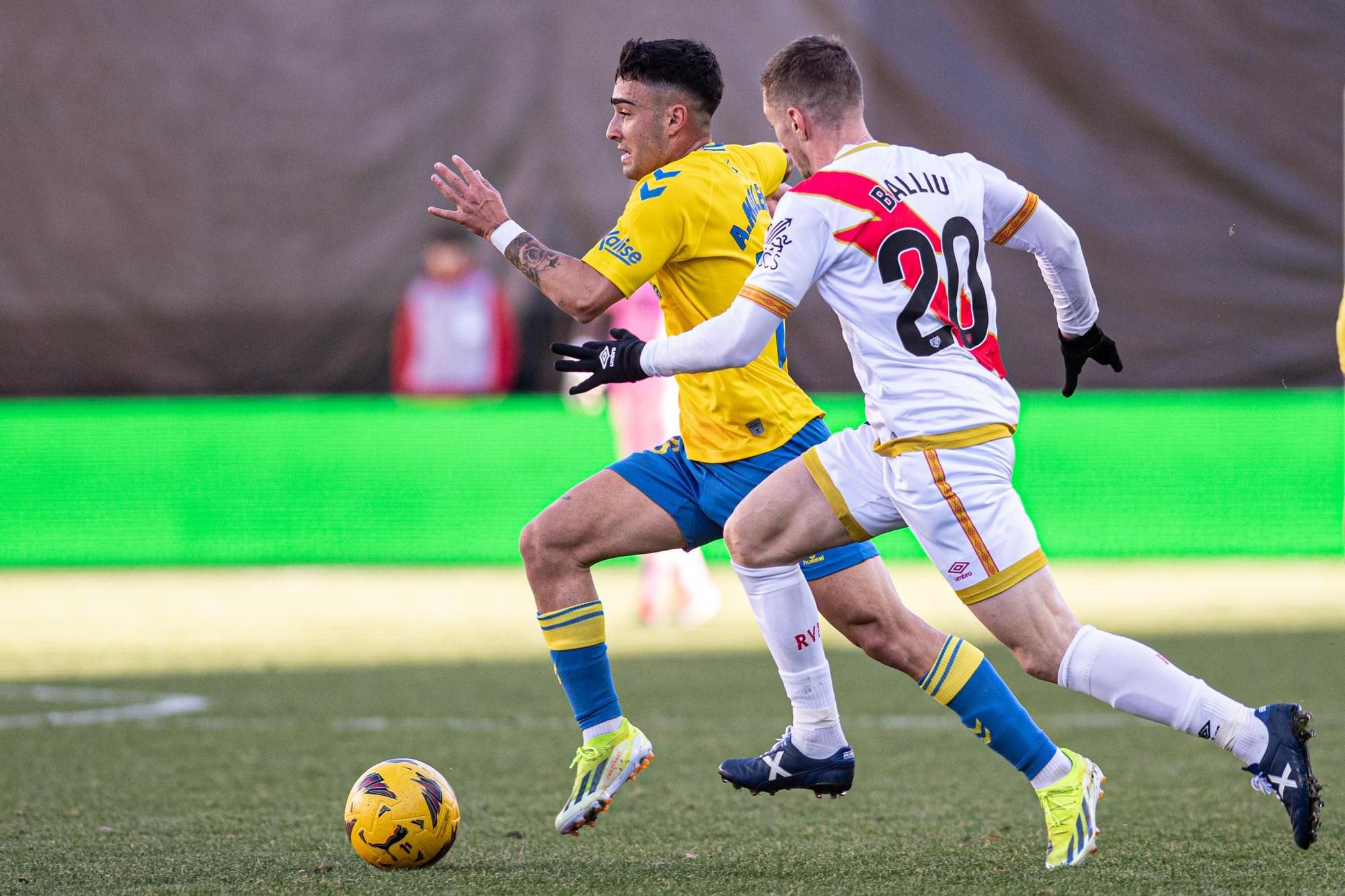 Partido entre el Rayo Vallecano y la UD Las Palmas