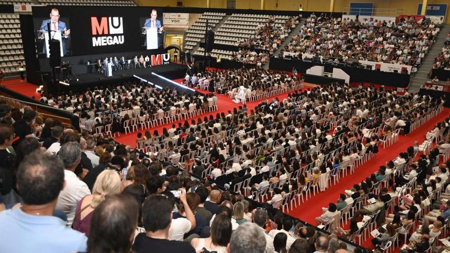 Homenaje al alumnado con mejores notas en la PAU. |  Pablo Hernández Gamarra
