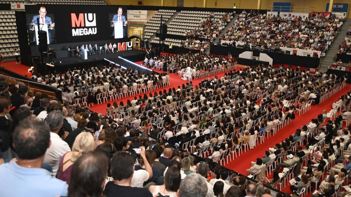 Homenaje al alumnado con mejores notas en la PAU.