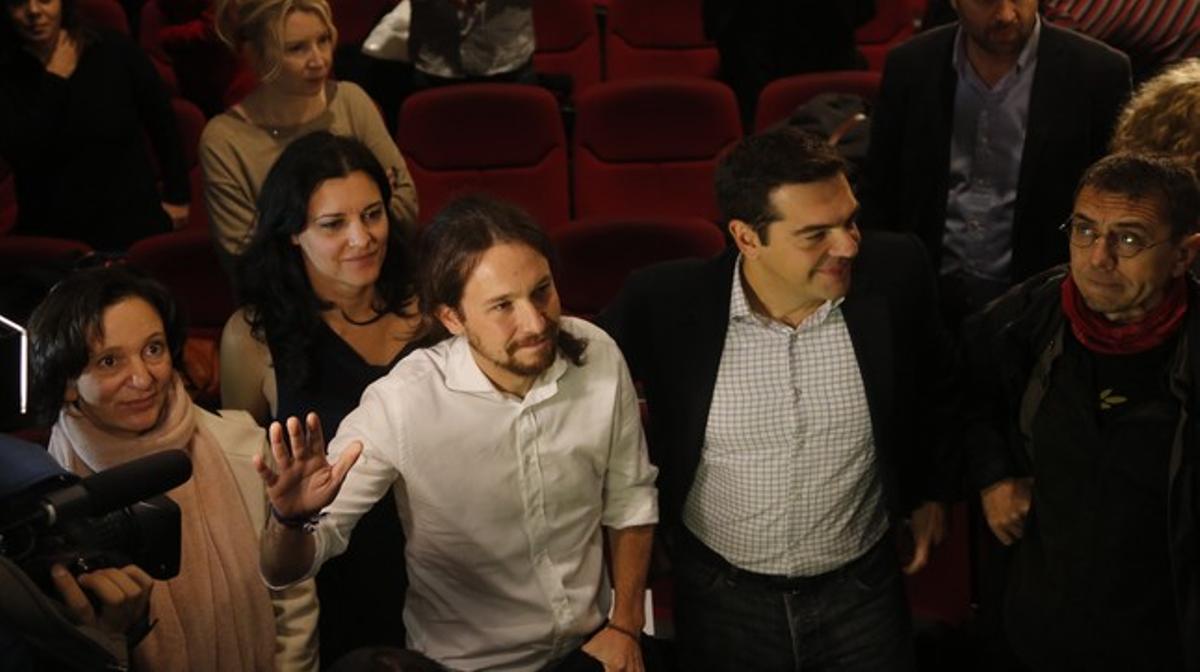 Acte de clausura de Podem i proclamació de Pablo Iglesias com a secretari general de la formació.