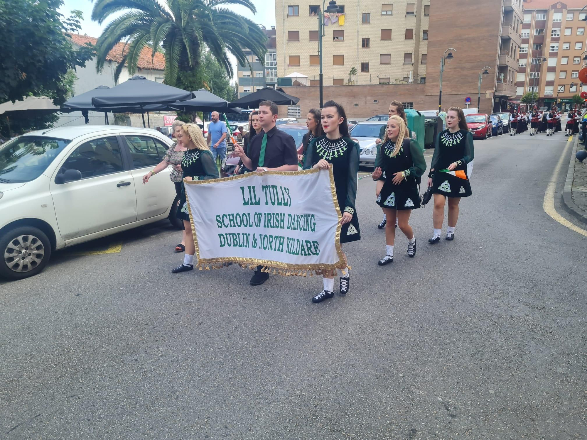 En imágenes: el intercéltico "viaja" a Avilés