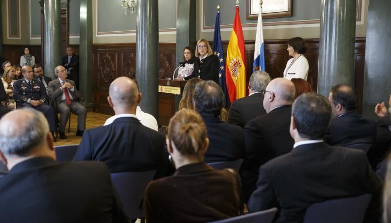 23.04.18 Las Palmas de Gran Canaria. Acto de toma de posesión de la nueva presidenta de la ZEC, Jimena Delgado-Taramona Hernández. Delegación del Gobierno de Canarias.  Foto Quique Curbelo  | 23/04/2018 | Fotógrafo: Quique Curbelo