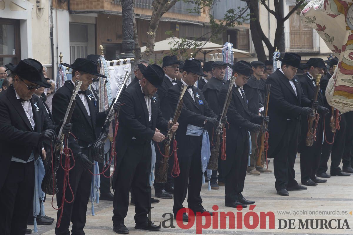 Las Fiestas de Yecla y peregrinos de Lorca llegan a Caravaca